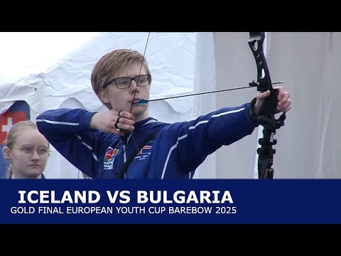 Iceland vs Bulgaria European Youth Cup 2025 Barebow U21 Mixed Team