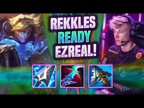 REKKLES IS READY TO PLAY EZREAL! - KC Rekkles Plays Ezreal ADC vs Seraphine! | Season 2022