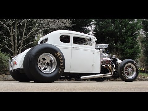 "COUPEZILLA".. NASTY SICK BLOWN 31 FORD PRO STREET HOT RATROD 1000 HP INSANE COUPE