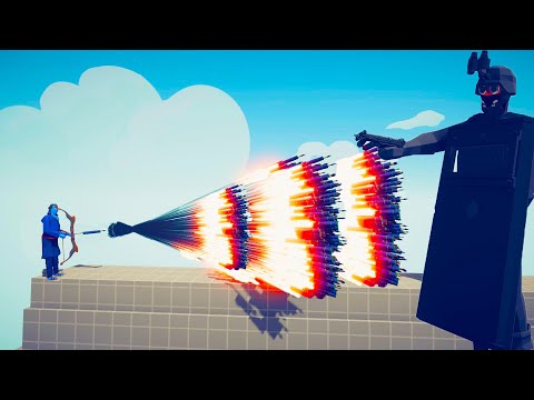 SWAT SHIELD vs EVERY GOD | TABS Totally Accurate Battle Simulator