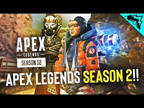 APEX LEGENDS SEASON 2!! New Legend, Battle Pass and Exclusive Skins!