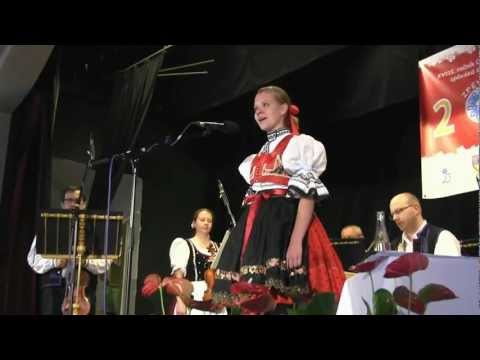 VELKÉ LOSINY-finále Zpěváčka 2012: na úvod se ukázala šikovná ELIŠKA PEKÁRKOVÁ z Kyjova