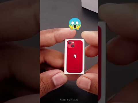iphone 13 mini phone unboxing 📱 #mini #viral #shortsfeed #shorts