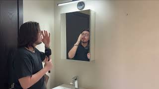 BROBIG Bathroom Medicine Cabinet with Mirror Unboxing and Review! #productreview #unboxing #2