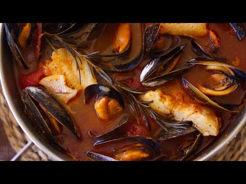 how to make Mediterranean Fish Stew | Zarzuela de Mariscos 🇪🇸