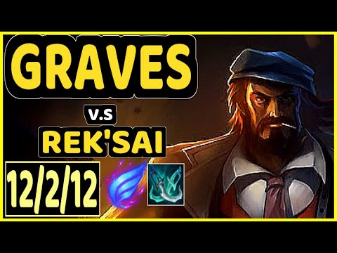 MARKOON (GRAVES) vs REK'SAI - 12/2/12 KDA JUNGLE CHALLENGER GAMEPLAY - EUW