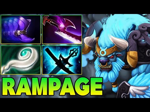 Rampage Spirit Breaker Dota 2 With 22 Kills Offlane 7.39 Meta Pro Gameplay Guide Build Carry Support