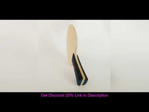 Review Lemuria Lin ALC table tennis blade 5.8mm thickness 5 ply wood with 2 ply arylate carbon tabl