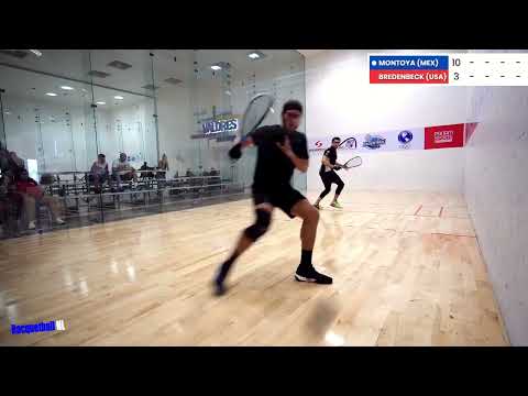 Racquetball Highlights R  MONTOYA MEX VS J  BREDENBECK USA 2024 │ FINAL MEN'S SINGLES
