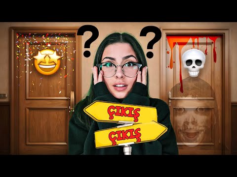 IF YOU CHOOSE THE WRONG DOOR, YOU WILL DIE 💀 | HORROR GAME EYLÜL LAL