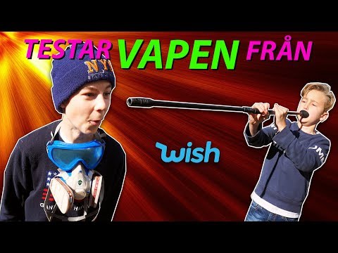 TESTAR VAPEN FRÅN WISH! *vilket är bäst?*  |  Crash Brothers