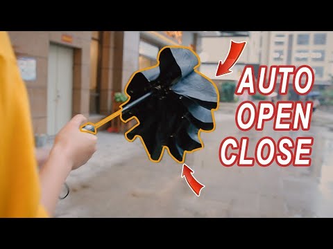 Automatic Umbrella | Auto Open and Close|Buy at Banggood