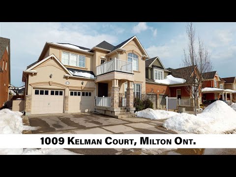 1009 Kelman Court, Milton, Ont., Home for Sale - Real Estate Properties for Sale