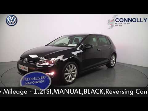 CMG VW GOLF 161MO1403 VW GOLF HIGHLINE Extremly Low Mileage   1 2TSI,MANUAL,BLACK