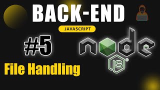 Master File Handling with FS Module in Node.js | Backend Mastery with Node.js | Death Code