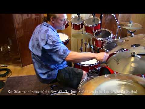 James Ross @ Rob Siverman - "New WAC'D Drum Set Solo" - www.Jross-tv.com (St. Louis)