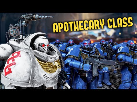 APOTHECARY IN GRAVIS! Apothecary Biologis vs Tyranid Invasion - Warhammer 40k: Space Marine 2 (Mod)