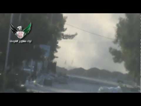 تدمير كتيبة الحافظ الذهبي التابعة للواء مغاوير الغوطة حاجز مجمع 8 آذار في حي الزبلطاني في مدينة دمشق