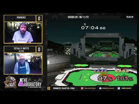 Cheek 8 Singles Winner's Quarter Final Porkers vs totallybutts