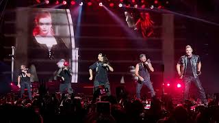 Backstreet Boys - Nobody Else / New Love / Get Down, live at Accor Arena, Paris, 8th October 2022