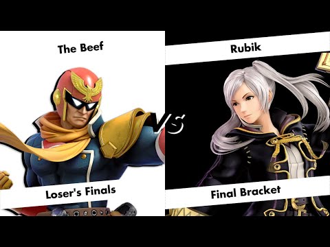 AV Smash Summit 2024 - Final Bracket: Loser's Finals - The Beef (Captain Falcon) vs Rubik (Robin)