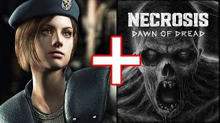 RE1 Jill any% Speedrun + Necrosis: Dawn of Dread with viewers