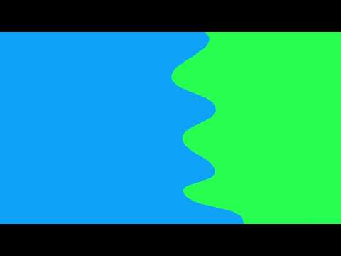 5 Free Liquid  water Transitions on green screen