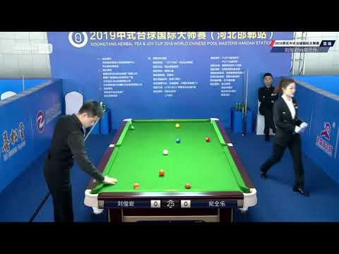 Liu Junyan VS Wan Tongle - 2019 World Chinese Pool Masters Handan Station
