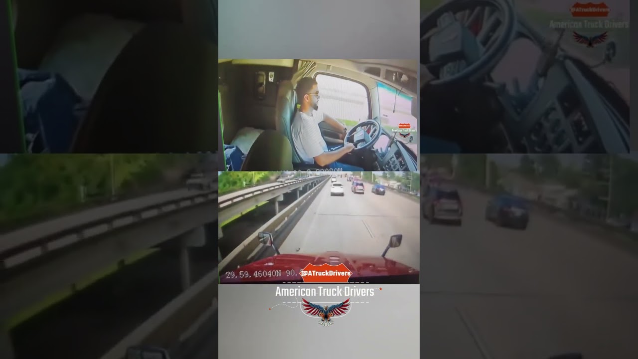 Not Paying Attention – Truck Driver Nearly Causes Crash in Slowing Traffic   🛑 Submit your clips: h