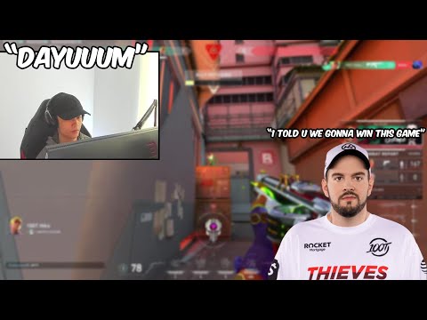 Stewie2K REACTS To 100T Hiko Genius Clutch To Win Them The Round