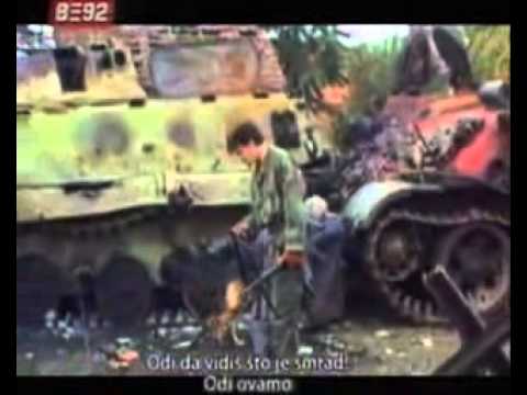 Война в Югославии Вуковар клип