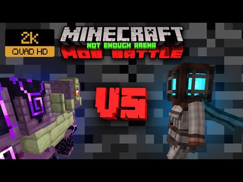 Not Enough Arena - ENDER GUARDIAN VS GHOST OF CAPTAIN CORNELIA | Minecraft Mob Battle