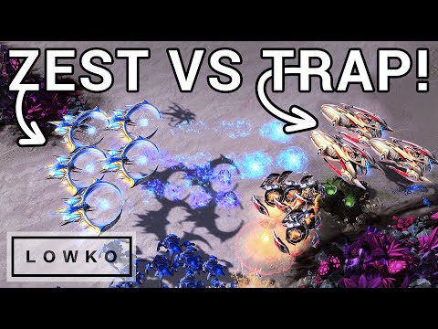 StarCraft 2: Trap ZERGS Zest with his Protoss!