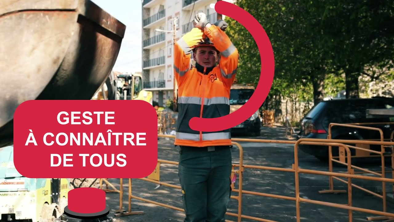 Les gestes de commandement du levage – Minute Prévention