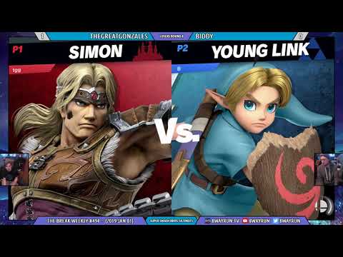 The Break #494   SSBU L8   TheGreatGonzales VS Biddy