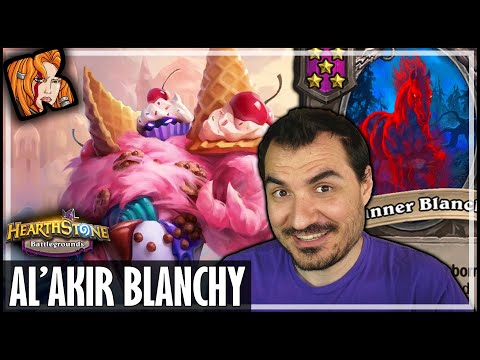 AL'AKIR IS OP WITH BLANCHY! - Hearthstone Battlegrounds