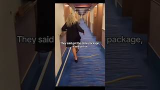 Blame it on the drink package #carnivalcruise #drinkpackage #cruise
