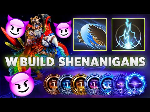 Falstad Gust - W BUILD  SHENANIGANS! - Hardstuck Bronze 5 Adventures 2022