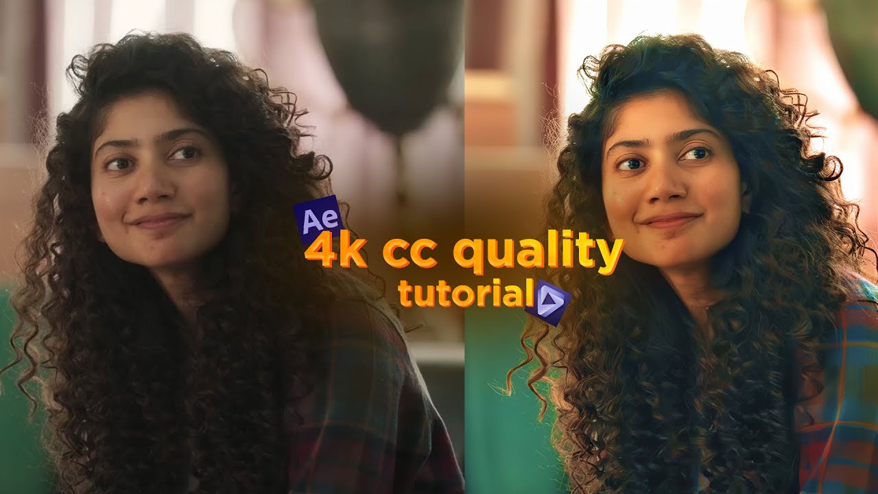 How To Make 4k cc quality In after effects Tutorial #highquality