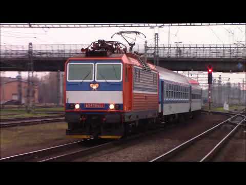 Vlaky ve ČD stanici Bohumín