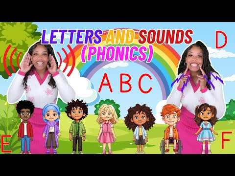Letters and Sounds| Phonics Song | Learning with Ms Houston| Learn the alphabet| ABC Song| Kid Songs