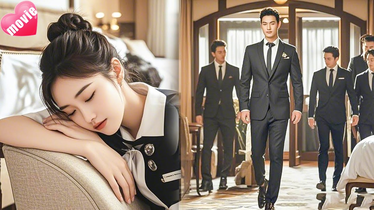 The hotel maid falls asleep, the CEO enters and falls in love at first sight