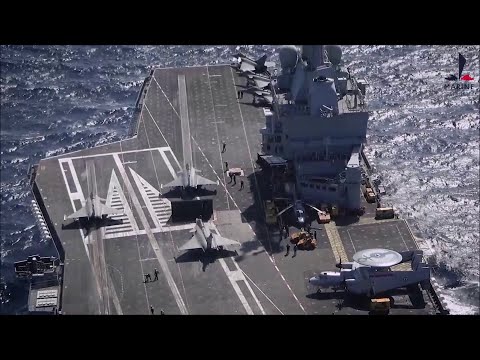 French Navy Rafale M and E-2C operations from Charles de Gaulle