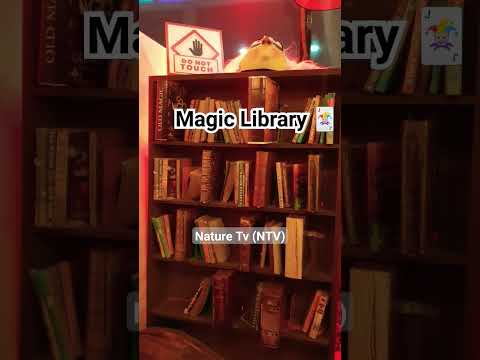 Magic Library 🃏 in Wizard World 🪄 Packages Mall