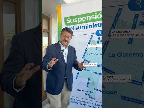 Corte de agua programado en Region Metropolitana