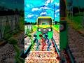 Railway Training Alien Dance Colourful Indian Railway Train Cartoon Video Funny
