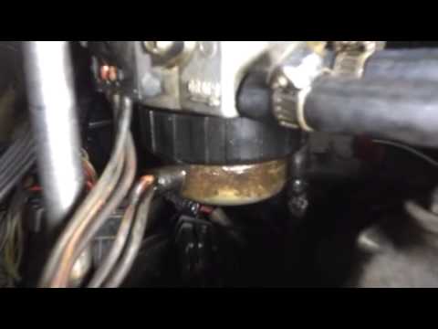 6.5 diesel fuel heater leaking