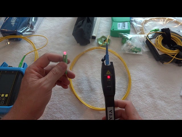 Ffl50 Fiber optic vfl visual fault locator - Viavi VFL visual fault locator ...