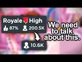 why everyone is LEAVING royale high