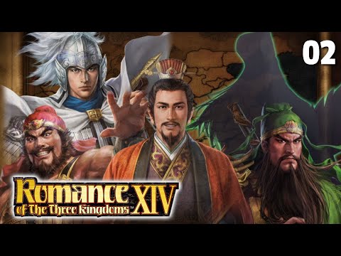 Acquiring the Sleeping Dragon & Liu Biao's Death | ROTK 14 Liu Bei Let's Play E02